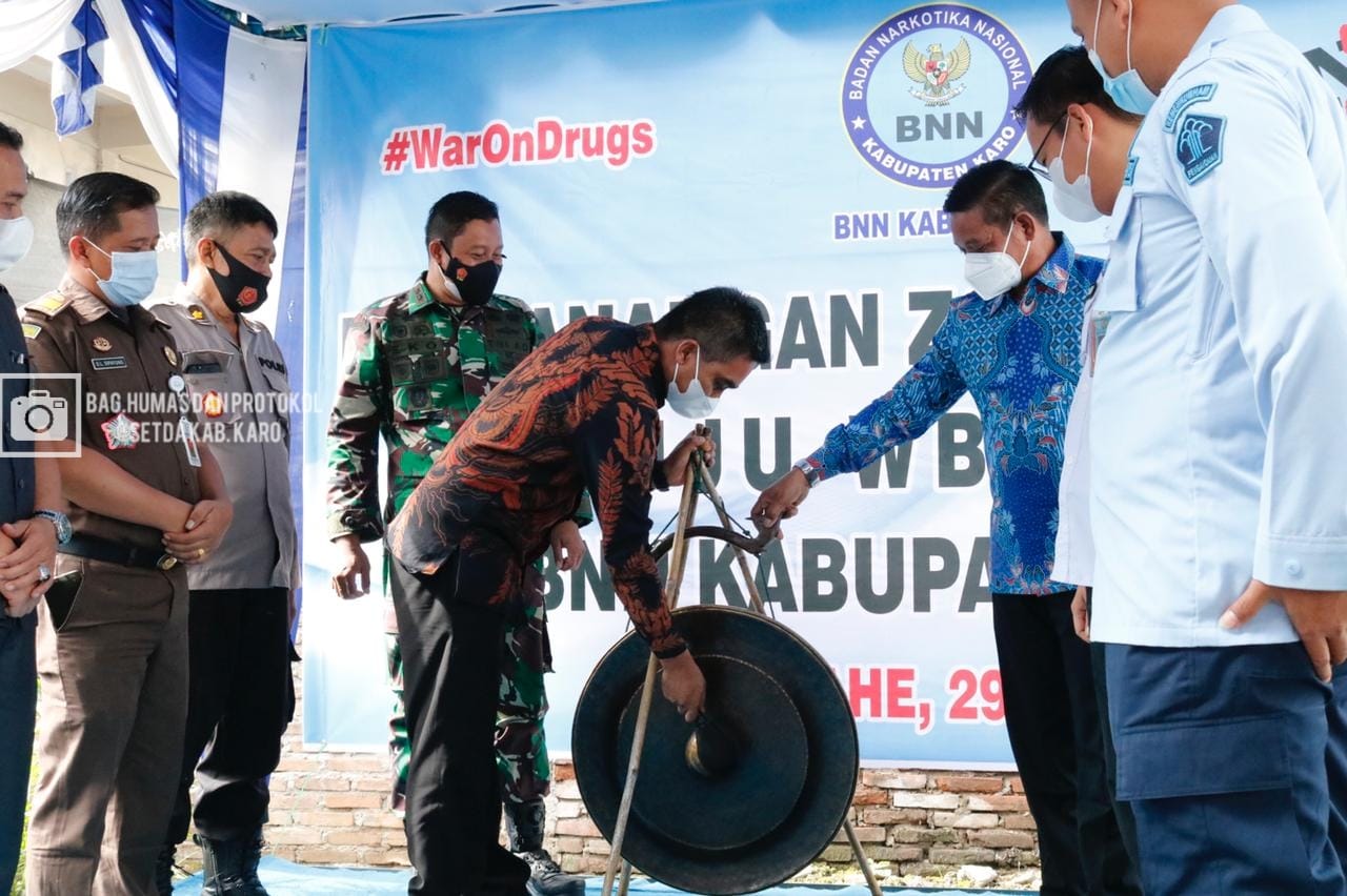 Wakil Bupati Karo Theopilus Ginting  : Integritas BNN Kabupaten Karo  Diharapkan Membawa Perbaikan