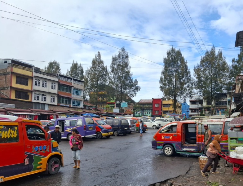 Pusat Pasar Berastagi Tertata dan Bersih, Pedagang Ucapkan Terima Kasih Kepada Pemerintah Kabupaten Karo