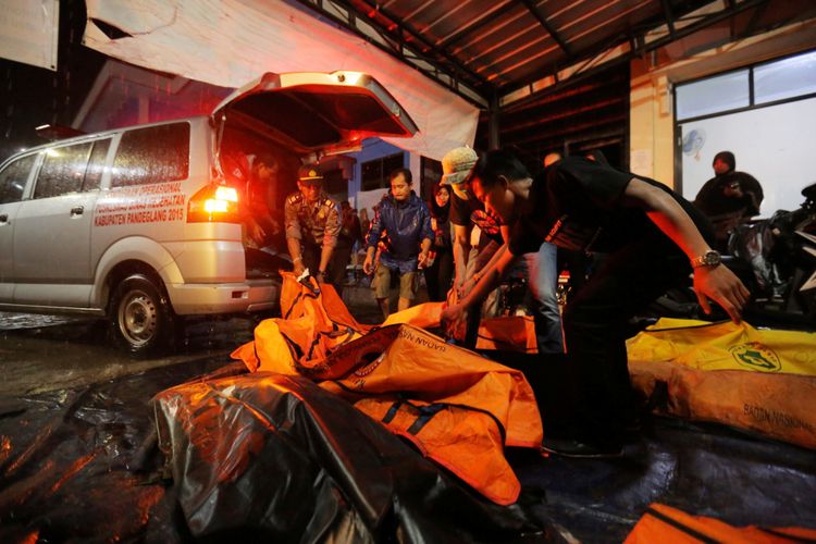 Tsunami Banten dan Lampung, BNPB: 281 Meninggal, 1.016 Luka - luka, dan 57 Hilang