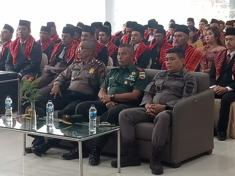 Hadir Pelantikan PPK Kabupaten Karo, Kasi Intel Kejaksaan Negeri Karo Berpesan Bertugaslah Dengan Baik, Berintegritas dan Jujur