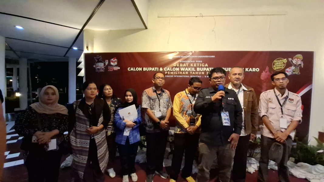 Ketua KPU Kabupaten Karo Rendra Gaulle Ginting Ajak Warga Tidak Golput Pada Pilkada 2024