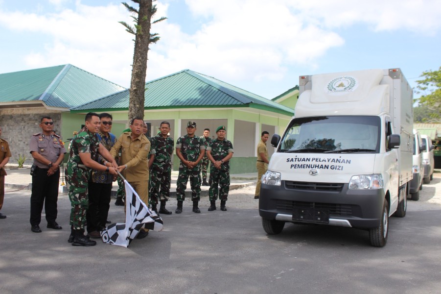 3 SPPG Diresmikan, Dandim 0205/TK Letkol Inf Robert Panjaitan: MBG Penuhi Gizi Anak dan Buka Lapangan Kerja
