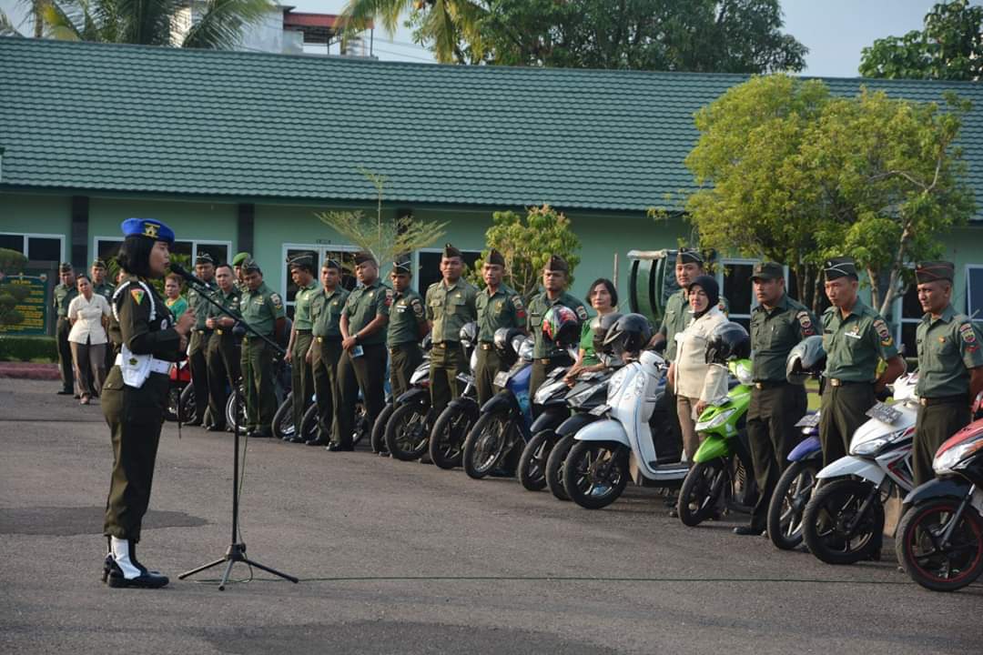 Sosialisasi Gabtib dan Yustisi 2019 di Korem 02/KS, Ini Penegasan Komandan Pom1/2 Sibolga