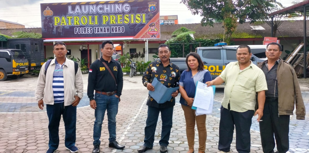 Dana Bantuan Langsung Tunai Di Duga Disunat , Warga Adukan Kades Jaranguda Ke Polres Tanah Karo