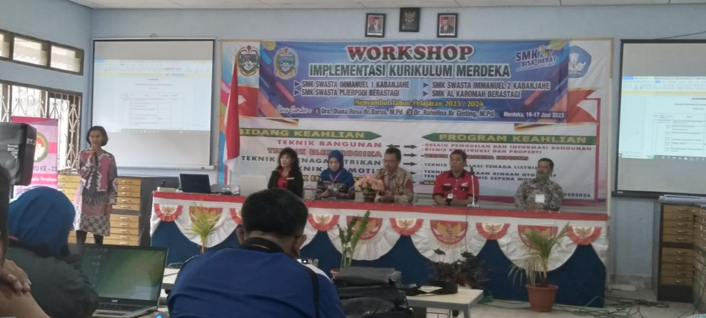 Sebanyak Empat SMK Swasta Ikuti Workshop Implementasi Kurikulum Merdeka