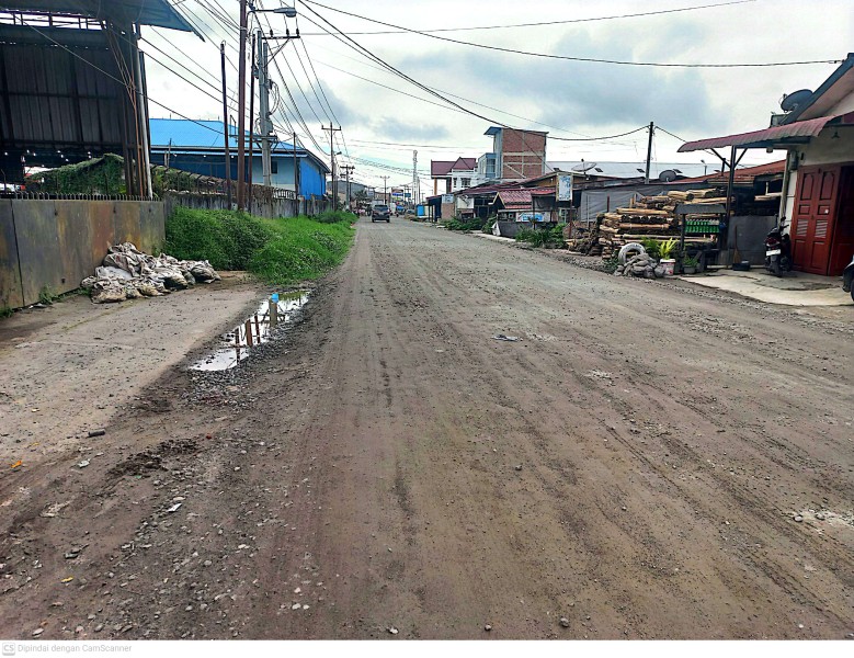 Kondisi Jalan Udara Sudah Lumayan Bagus, Kadis PUTR, Edu Sinulingga: Sebentar Lagi Akan Kita Hot Mix