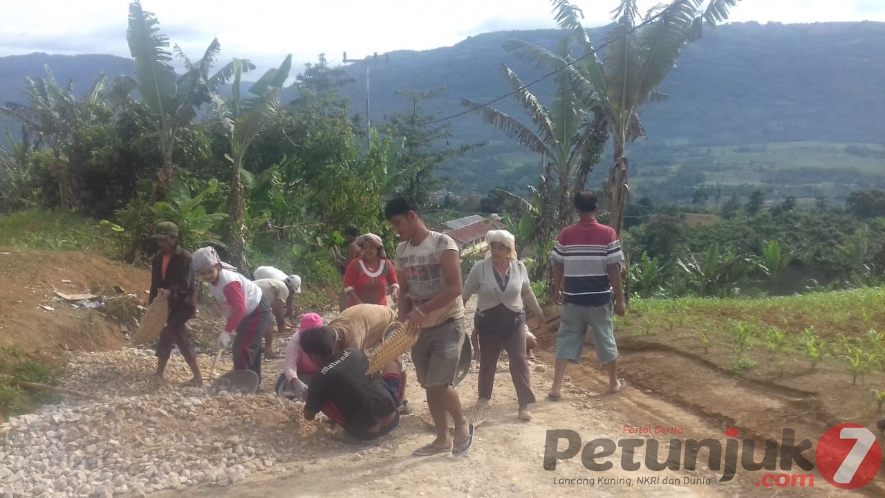 Tiga Tahun Jabat Kades Rente Besi (Dairi), Martina Br Sembiring: Berupaya Memajukan Desa