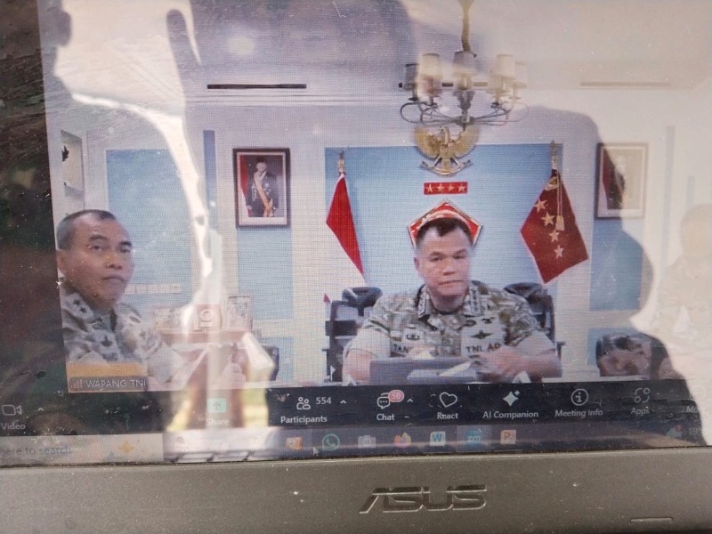 Evaluasi Percepatan Pembangunan KDKMP, Kodim 0205/TK Gelar Daring Dan Tatap Muka Dengan Wapang TNI Jenderal Tandyo Budi