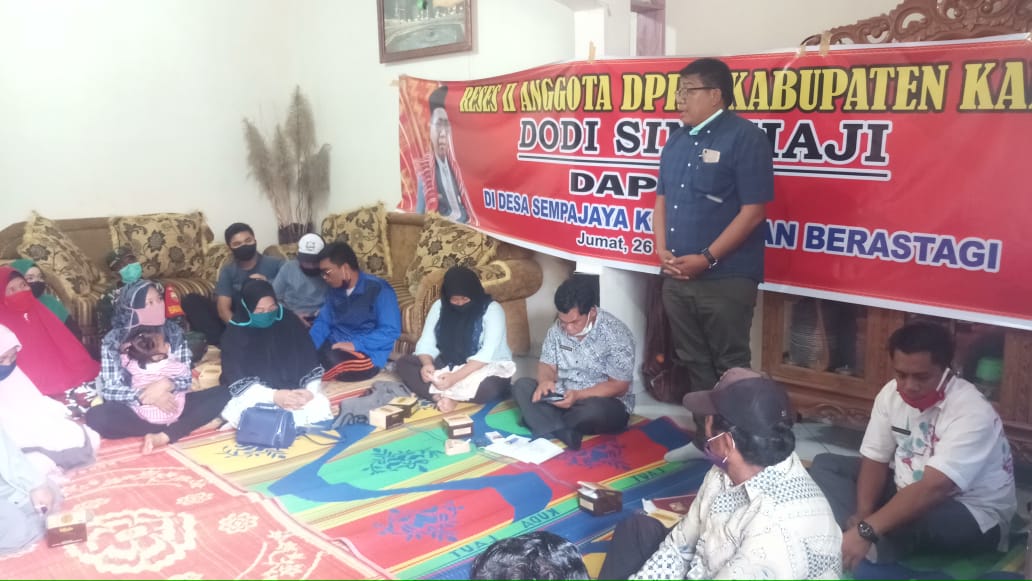 Anggota DPRD Karo Reses di Desa Sempajaya, Milala: Banyak Warga Saya Belum Punya KIS dan KIP