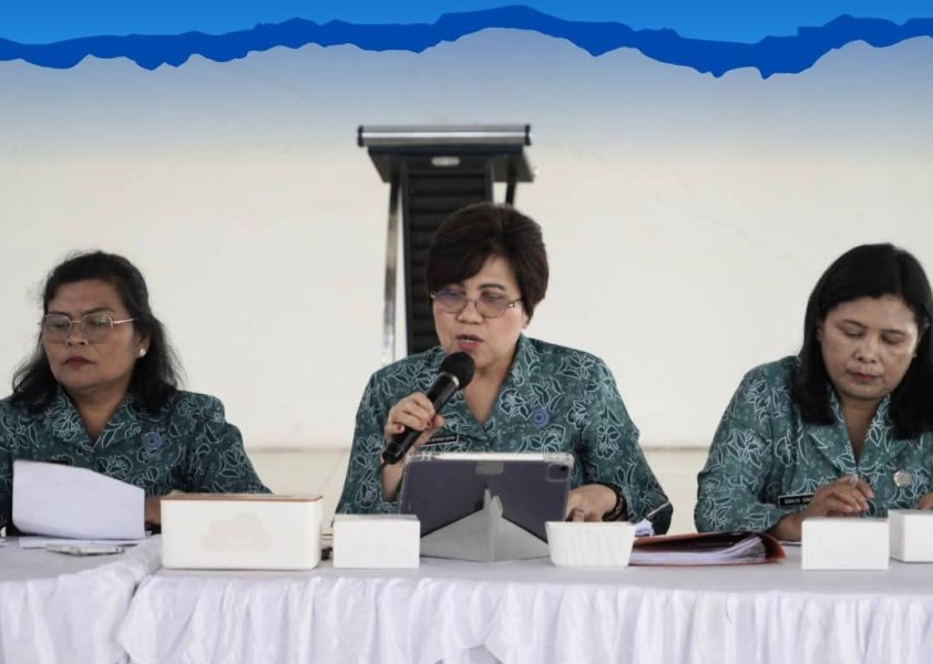Optimalkan Persiapan Monitoring Desa Percontohan, TP PKK Kabupaten Karo Gelar Rapat Koordinasi Bersama Dewan Pembina