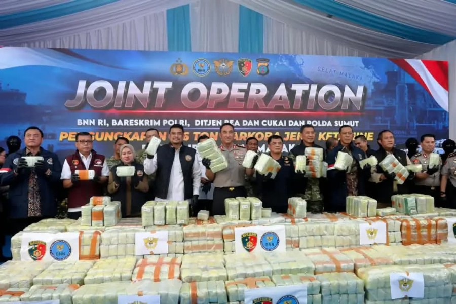 Ungkap Penyelundupan 1,16 Ton Ketamin di Sumut, Kapolri: Berpotensi Selamatkan 5,8 Juta Jiwa