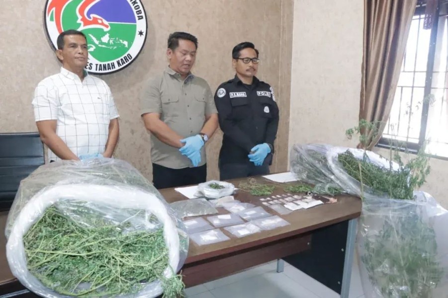 Satresnarkoba Polres Karo Komitmen Perang Terhadap Peredaran Narkotika, 26 Kasus Berahasil Diungkap Selama Bulan Mei
