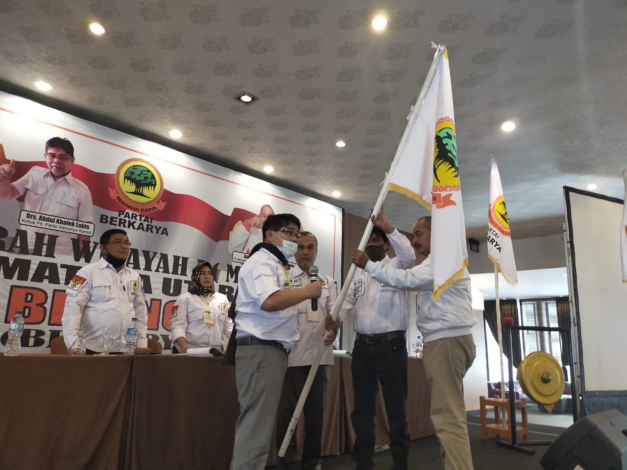 Terpilih Aklamasi, Tirta Yasa Sembiring Resmi Jadi Ketua DPW Partai Beringin Berkarya Sumut