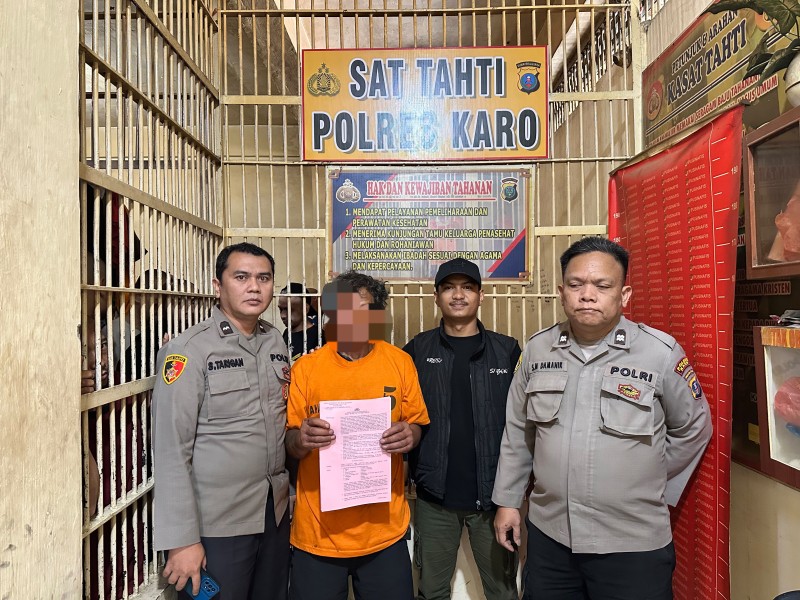 Diduga Selingkuhi Istrinya, KT Tusuk AJS Berulang Kali di Plaza Kabanjahe