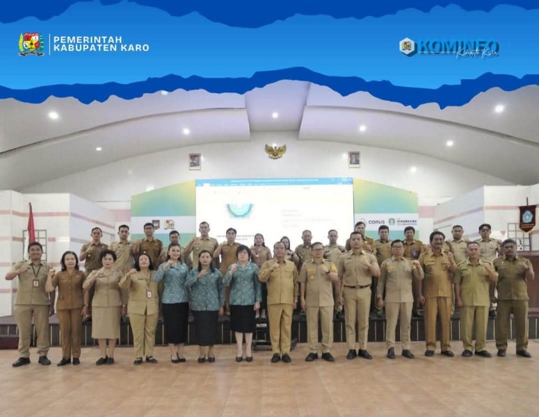 Pemerintah Kabupaten Karo Gelar Rapat Evaluasi Hasil Monitoring Desa Percontohan PKK dan Rapat Bulanan PKK Tahun 2026