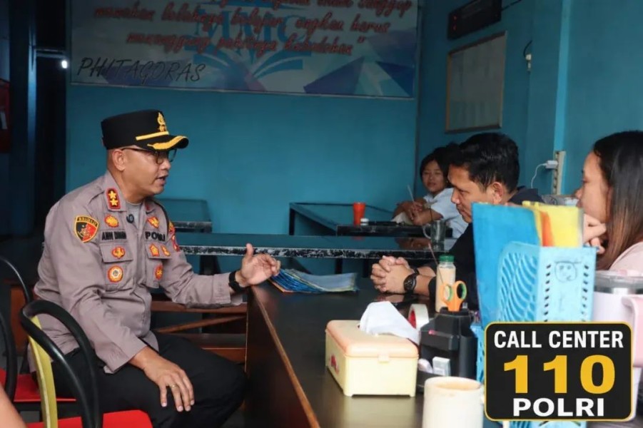 Kapolres Karo AKBP Pebriandi Haloho Sambangi Warga Kabanjahe, Perkuat Kolaborasi Cegah Gangguan Kamtibmas