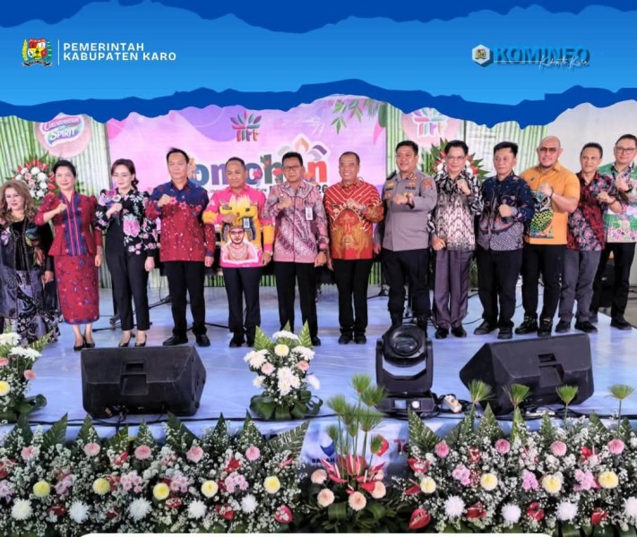 Dorong Festival Bunga dan Buah Naik Kelas, Bupati Karo Jajaki Sinergi Global di Tomohon International Flower Festival 2026
