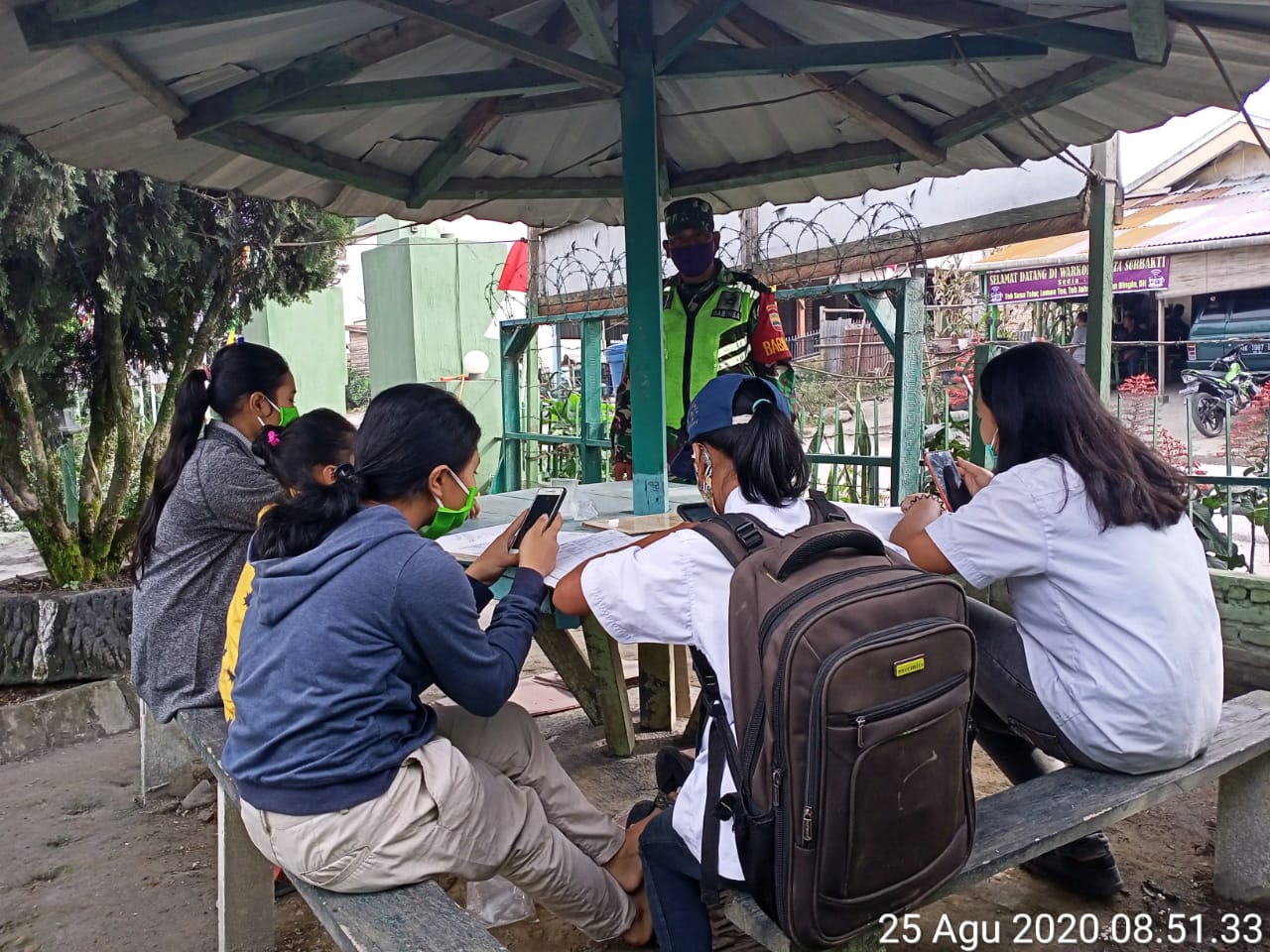 Dandim 0205/TK Instruksikan Pasang Wifi di Kantor Koramil, Dukung Siswa/i Belajar Cara Daring