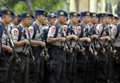 2 SSK Brimob Polda Riau Dikirim ke Jakarta Amankan Penetapan Hasil Pemilu 2019