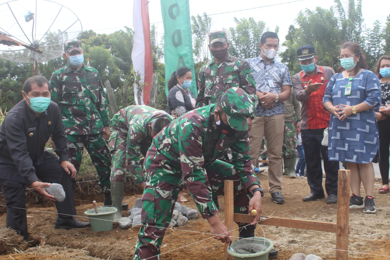 Kodim 0205/TK Bangun Sumur Bor dan MCK di Tiga Desa, Dandim: Instruksi Pimpinan