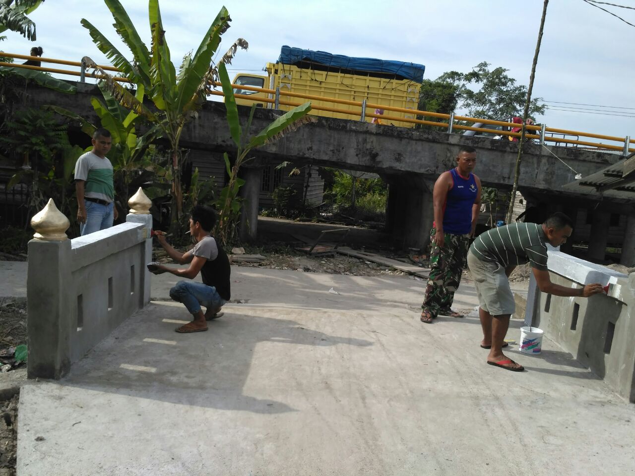 Hari ke 15 TNI-MMD bersama Masyarakat, Pengerjaan Box Culvert di Rajabejamu: Hampir Rampung