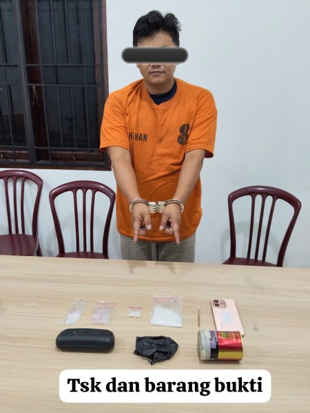 Rekanan Pengedar Sabu Ditangkap Satresnarkoba Polres Karo Beserta 37 Gram Siputih