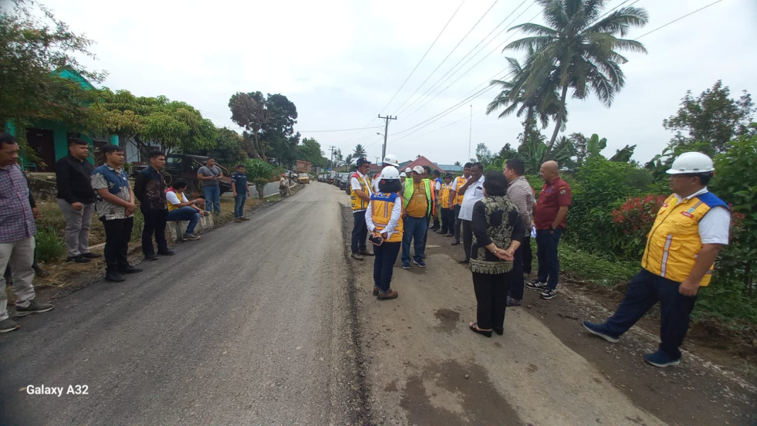 Kerja Nyata Bob Andika Mamana Sitepu Menyerap Aspirasi Masyarakat Jalan Tiganderket - Kutabuluh 28 Milyar dari APBN Dikerjakan