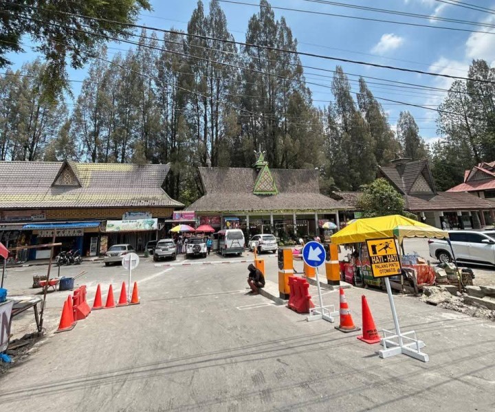 Tingkatkan PAD dan Kelancaran Lalu Lintas, Pemerintah Kabupaten Karo  Optimalkan Gate Parkir Otomatis di Open Stage Berastagi