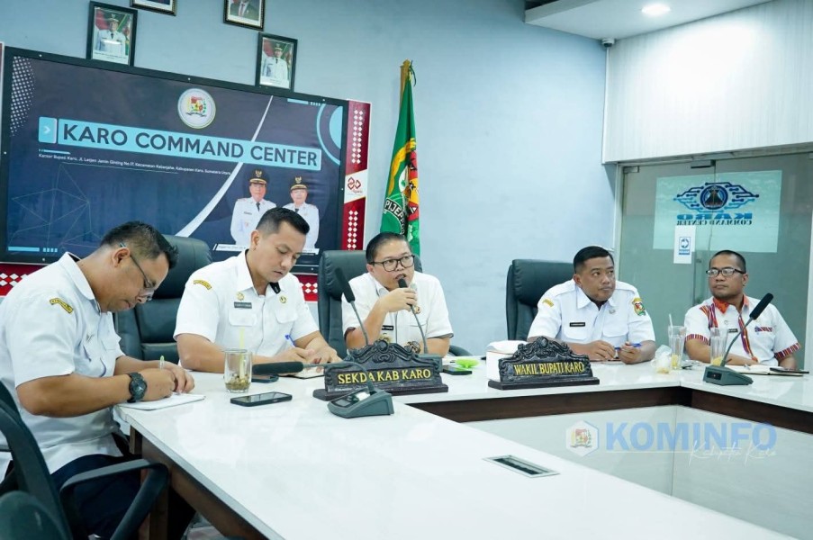 Wabup Karo Komando Tarigan S.P Sampaikan Isu TKD, Galian C, dan BUMD dalam Forum REBOAN Kemendagri