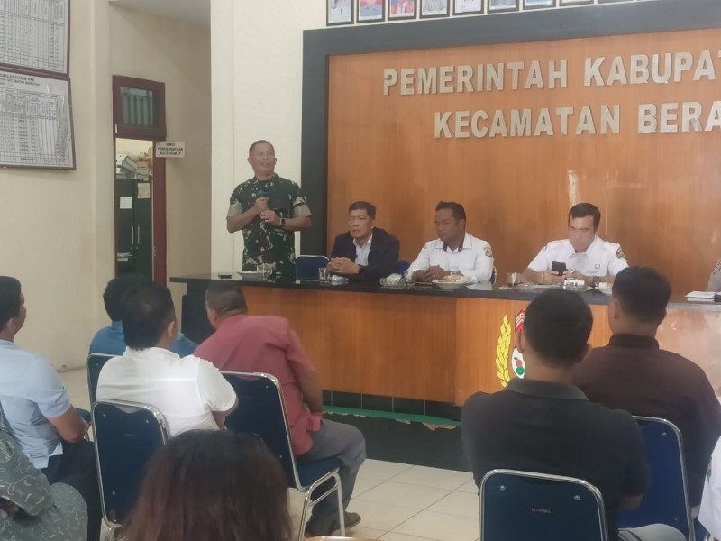 Danramil 03/BT Mayor Chb Vinchen Bangun, Kodim 0205/TK Terus Mendukung Program Pemberdayaan Ekonomi Masyarakat Melalui KDKMP
