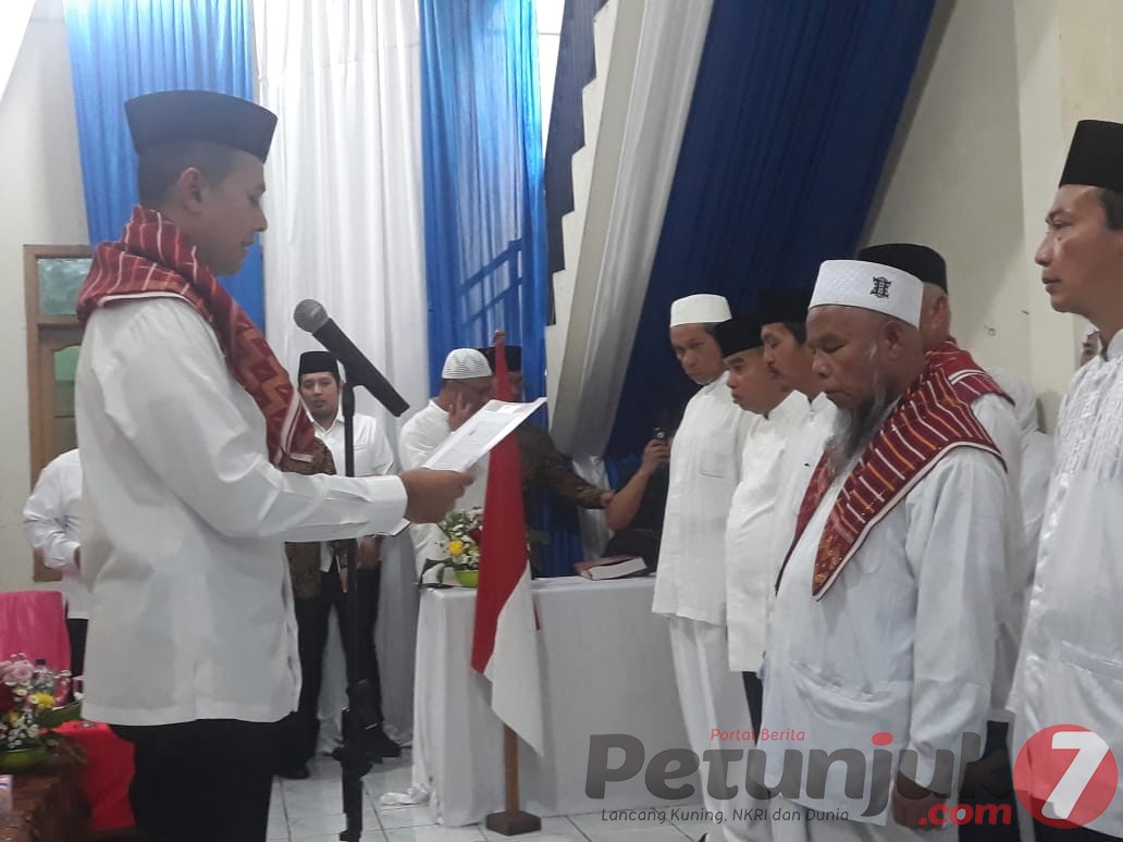 Dilantik Wagubsu, H.M. Nurdin Ginting Jawak Resmi  Ketua IPHI Karo