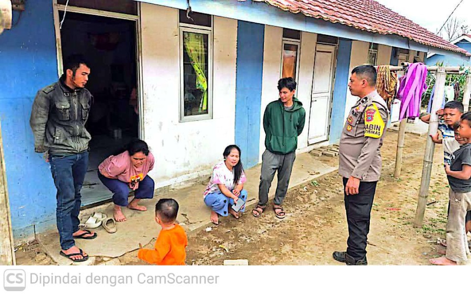 Polsek Simpang Empat Gencarkan Cooling System, Pererat Komunikasi dengan Warga Desa Ndeskati