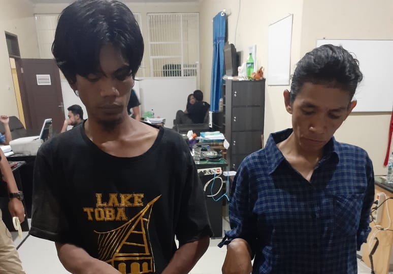Ditemukan Narkotika, Polres Karo Ringkus Noni dan Darwis di Jalan Mariam Ginting