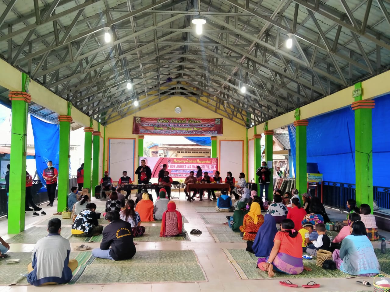 Masyarakat Desa Gung Pinto Usulkan Dibangun Embung Desa ke Anggota DPR - RI Bob Andika Mamana Sitepu