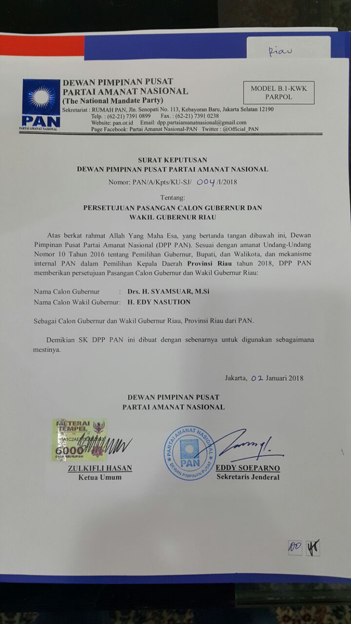 Danrem 031/WB 'Bertarung' di Pilgubri dan Siap Mengajukan Pengunduran Diri dari TNI