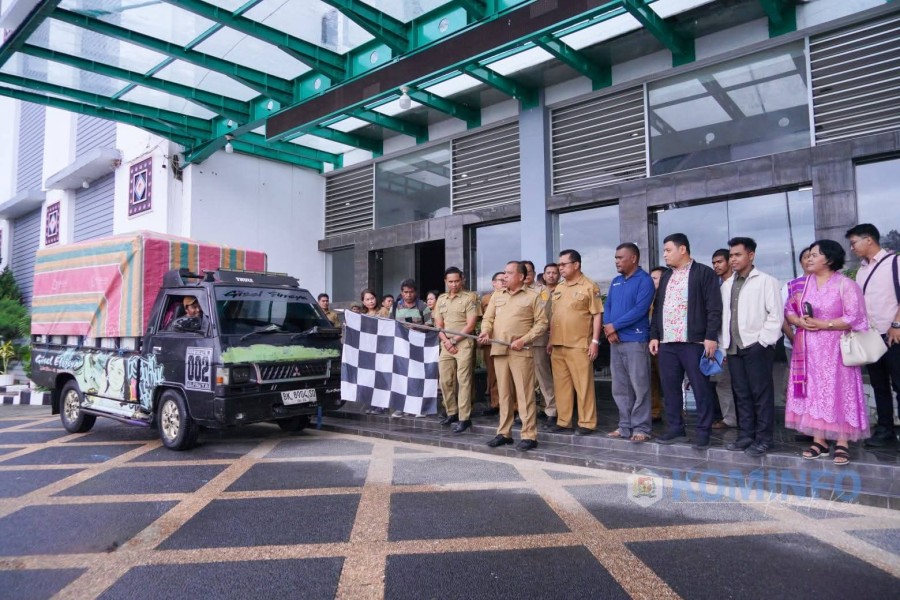 Untuk Mengendalikan Harga Komoditas, Pemkab Karo Kirim Cabe Merah Ke Palangka Raya