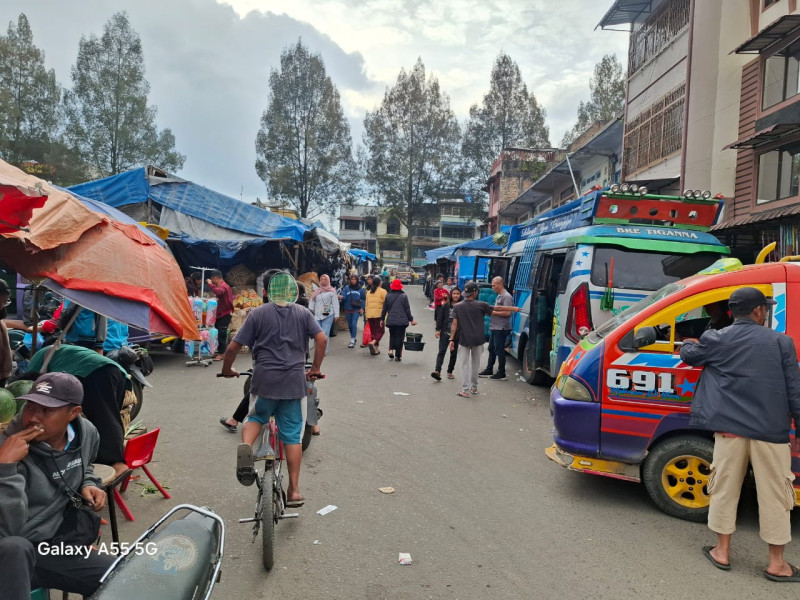 Kembalinya Terminal Berastagi Yang Semestinya, Disambut Baik Oleh Masyarakat, Darwan Ginting: Pergeseran Pedagang Secepatnya Dilaksanakan