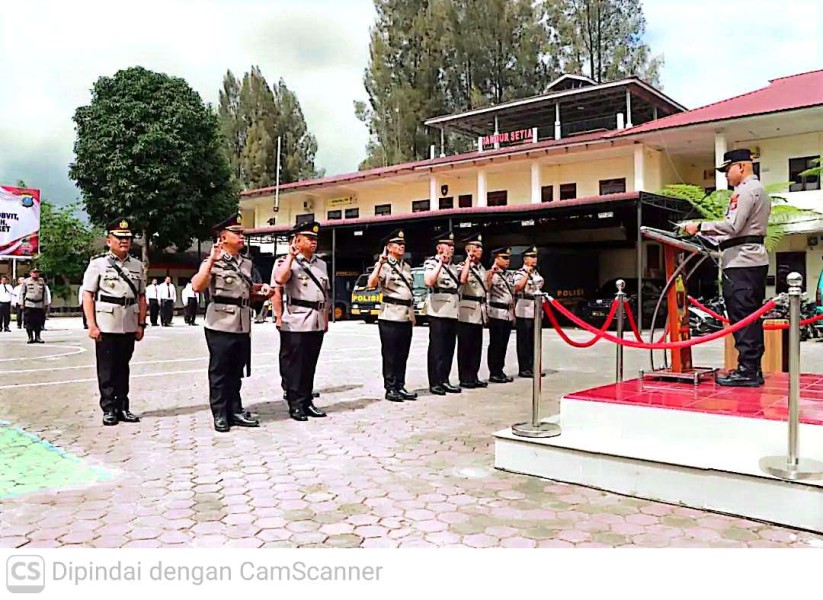 Rotasi Strategis, Kapolsek Berastagi Dipimpin AKP Dedy Ginting, Kasat Intelkam Dikomandoi Iptu Benteng Perangin-angin