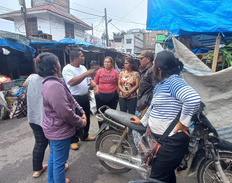 394 Korban Kebakaran Sebentar Lagi Digeser ke Los Jahe - Jahe Untuk Menempati Tempat Penampungan Sementara